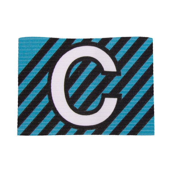 Kapitänsbinde einstellbar blau-schwarz