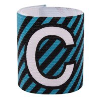 Kapitänsbinde einstellbar blau-schwarz