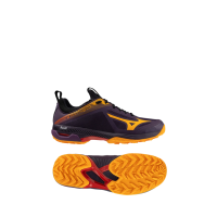 Mizuno WAVE PANTHERA aubergine-orange