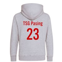TSG Pasing Zip-Hoodie Kinder grau
