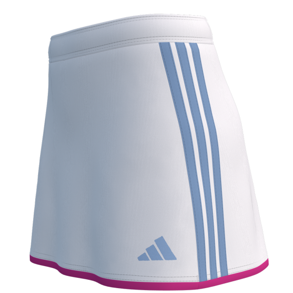 adidas Skort ENTRADA 26 weiß/hellblau/pink